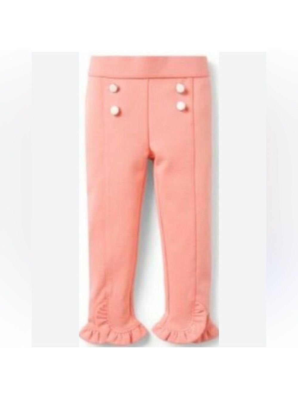 JANIE and Jack ruffle button leggings